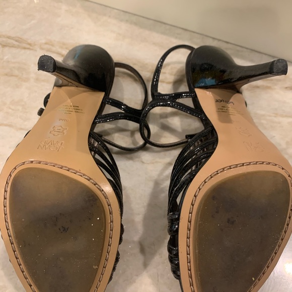 Joan & David Ladies Black Stilleto - Picture 4 of 5